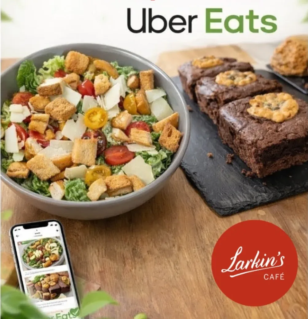 Larkin´s Café Order Delivery at Uber Eats