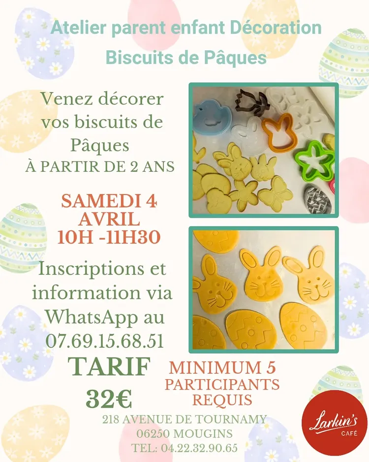 Parent-Child Easter Cookie Workshop