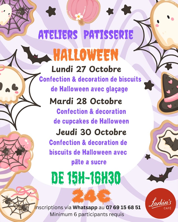 Special Halloween Baking Workshops