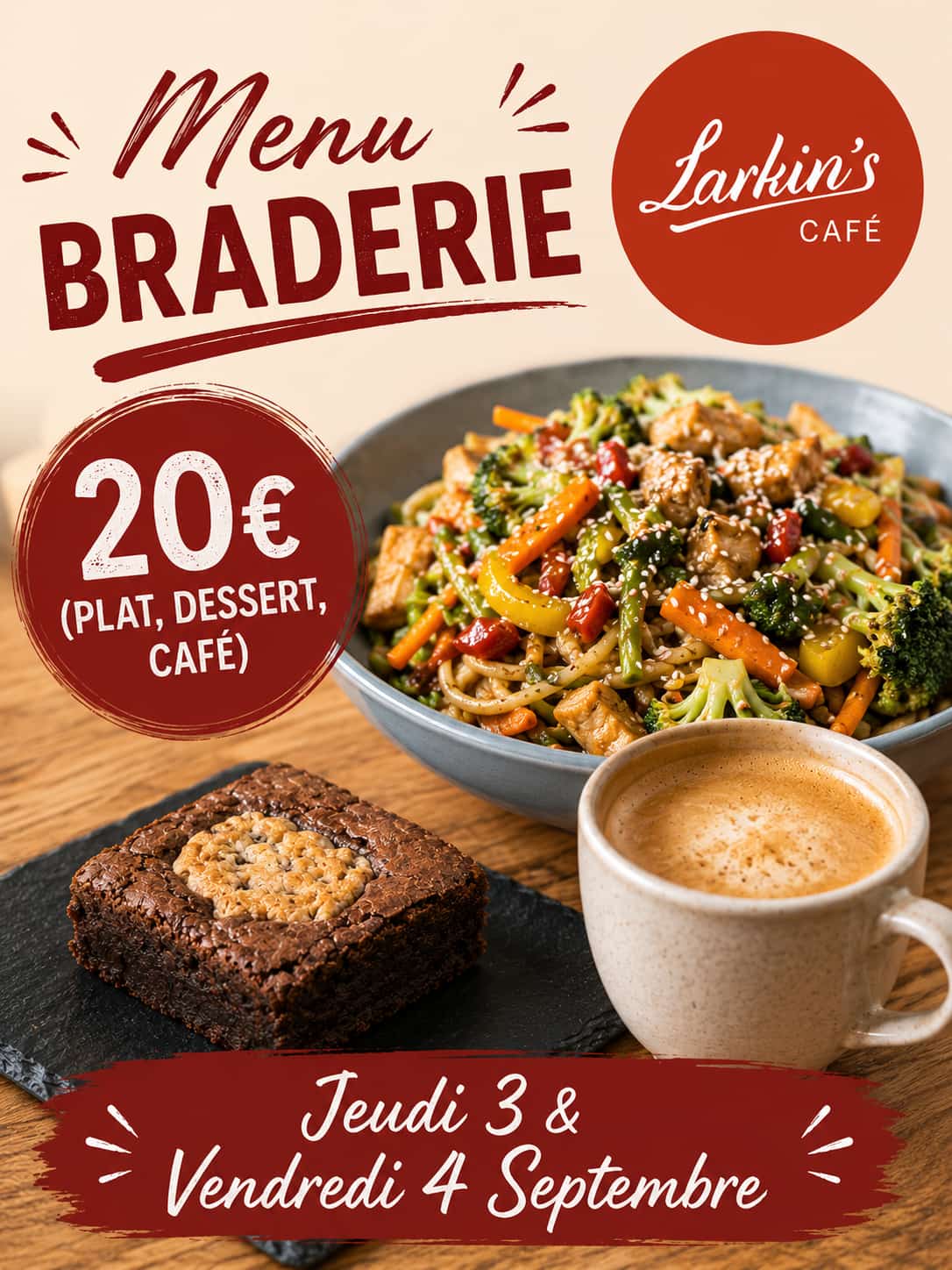 Menu Braderie - First Mougins' Braderie